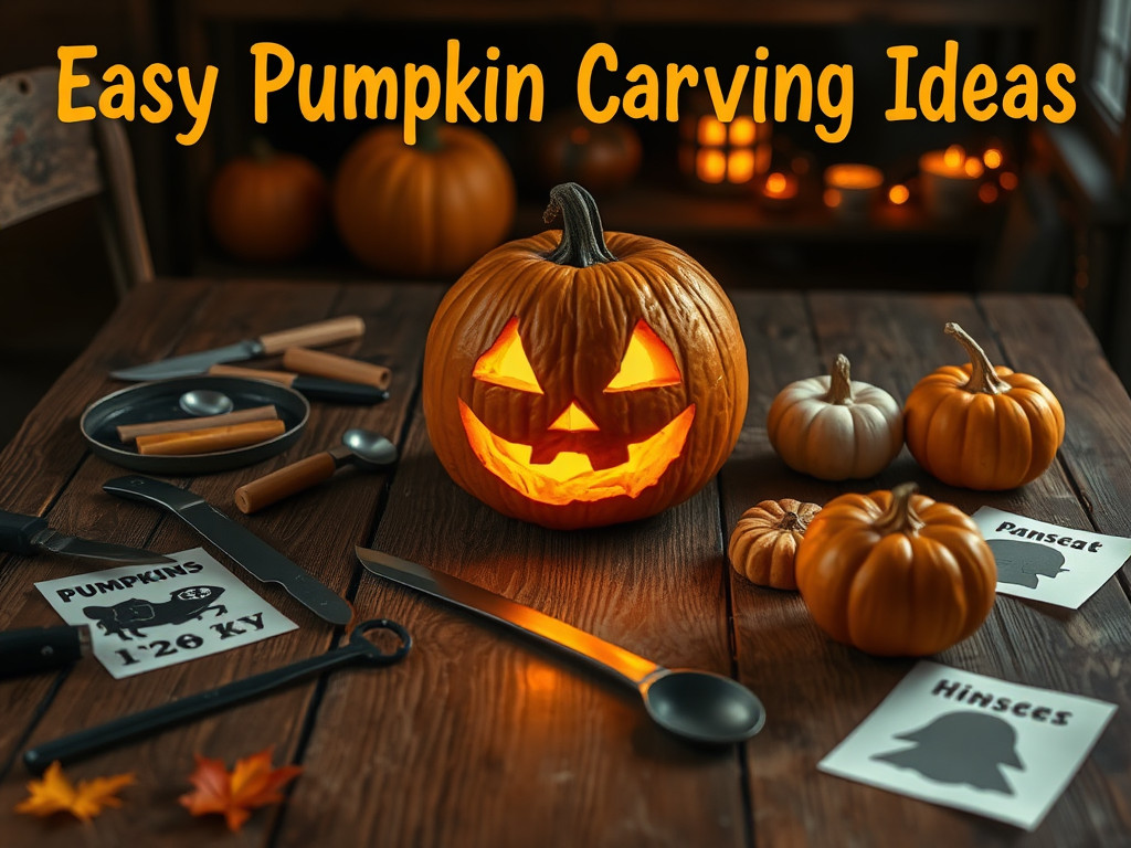 Easy Pumpkin Carving Ideas